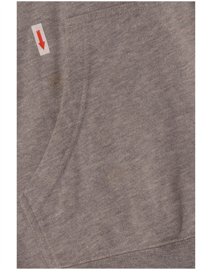 Hurley Mens Hoodie Jumper Large Grey