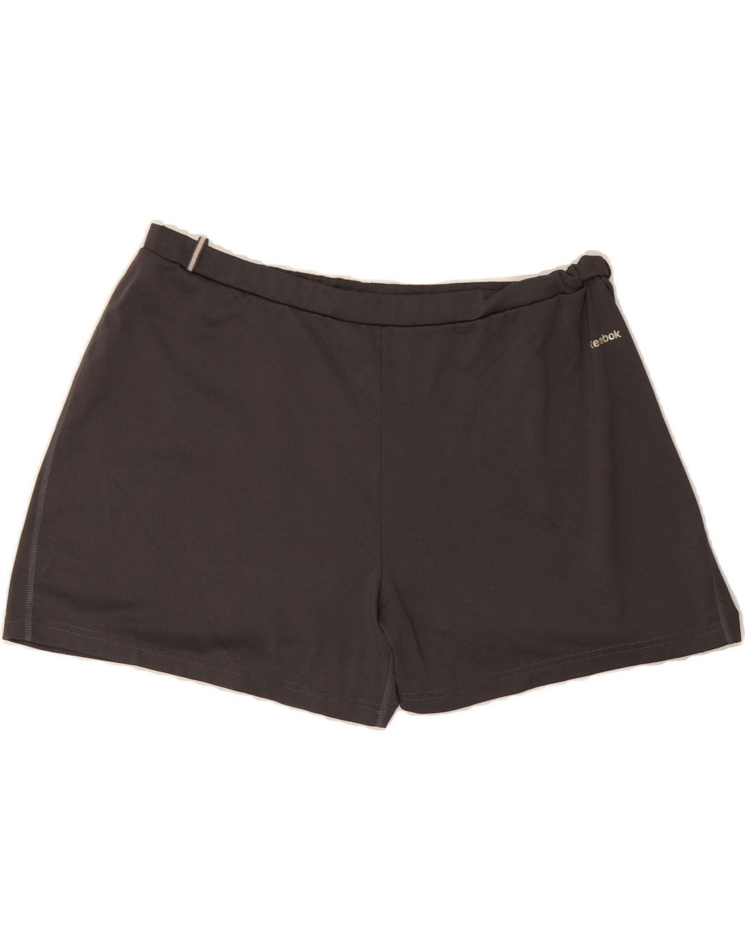 REEBOK Womens Sport Shorts UK 18 XL  Grey Polyester Vintage Reebok and Second-Hand Reebok from Messina Hembry 