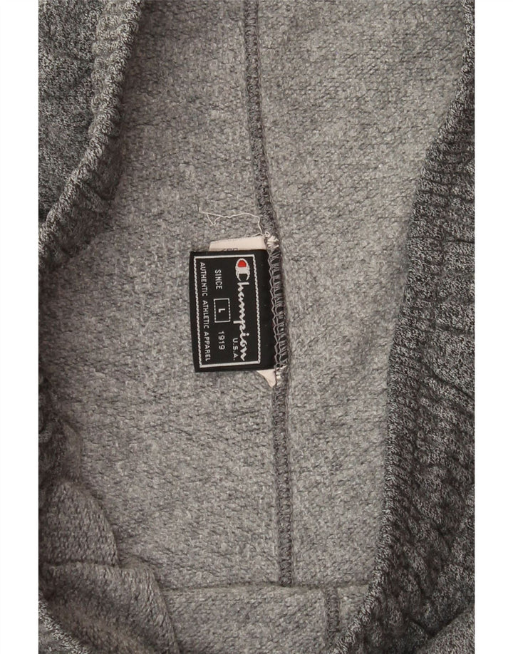 CHAMPION Mens Tracksuit Trousers Large  Grey Cotton Vintage Champion and Second-Hand Champion from Messina Hembry 