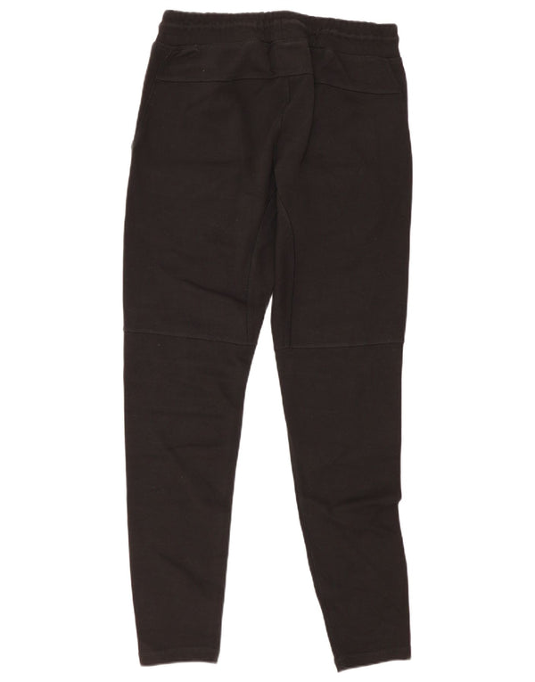 Superdry Mens Tracksuit Trousers Medium Black Colourblock Cotton