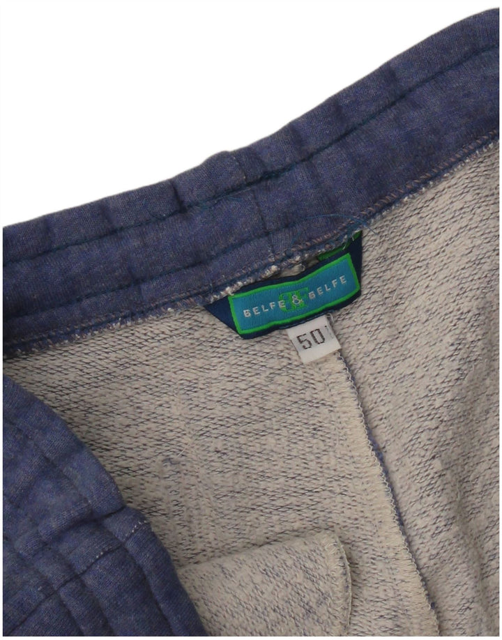 Belfe & Belfe Mens Graphic Full Tracksuit IT 50 Large  Blue