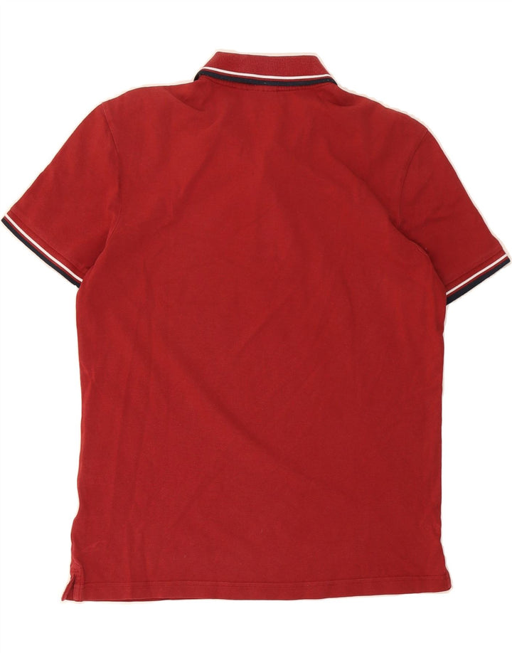 DIADORA Mens Polo Shirt Medium Red Vintage Diadora and Second-Hand Diadora from Messina Hembry 