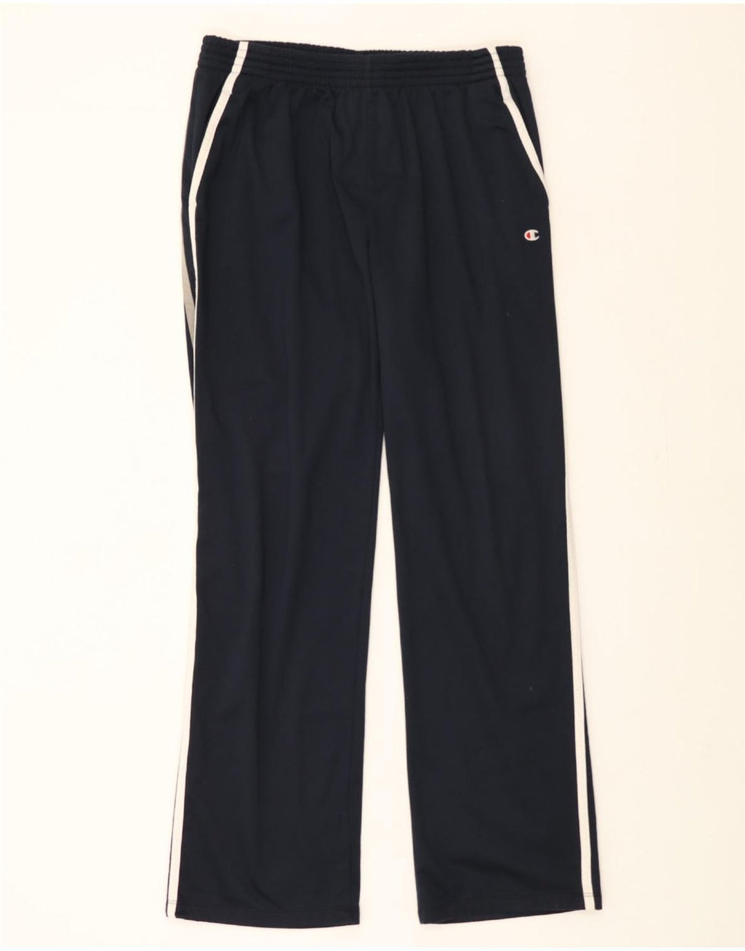 CHAMPION Mens Tracksuit Trousers XL Navy Blue Polyester Vintage Champion and Second-Hand Champion from Messina Hembry 