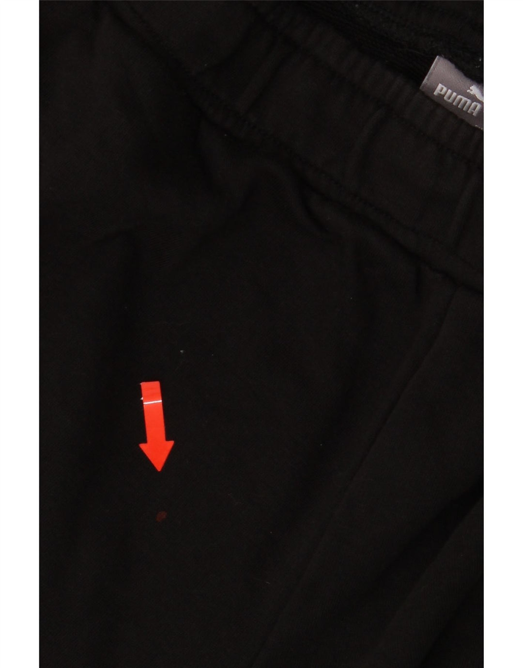 PUMA Mens Graphic Tracksuit Trousers Joggers Large Black Vintage Puma and Second-Hand Puma from Messina Hembry 