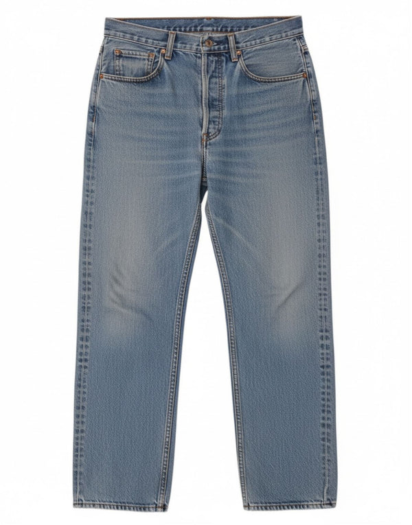 Levi's Mens 501 Straight Jeans W32 L29 Blue Cotton