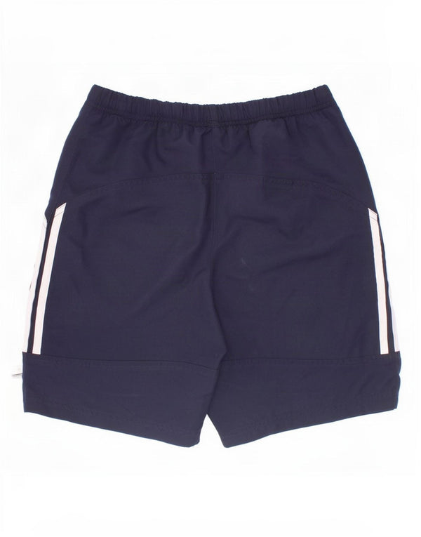 Adidas Boys Sport Shorts 11-12 Years Navy Blue Polyester