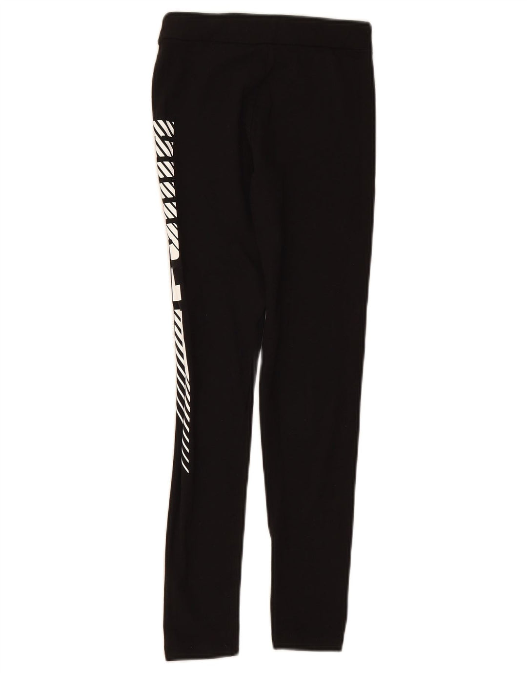 PUMA Girls Graphic Leggings 11-12 Years  Black