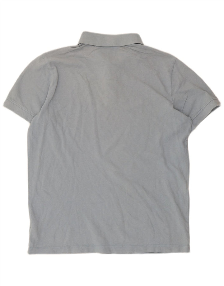 Kappa Mens Polo Shirt Large Blue Cotton