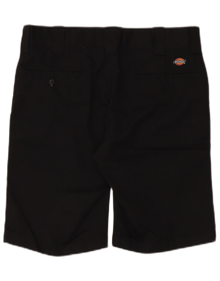 Dickies Mens Straight Slim Fit Chino Shorts W31 Medium Black Polyester