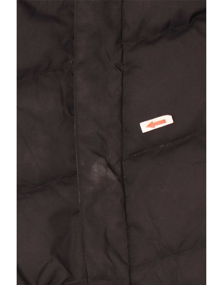 The North Face Womens Oversized Hooded Padded Jacket UK 10 Small Black