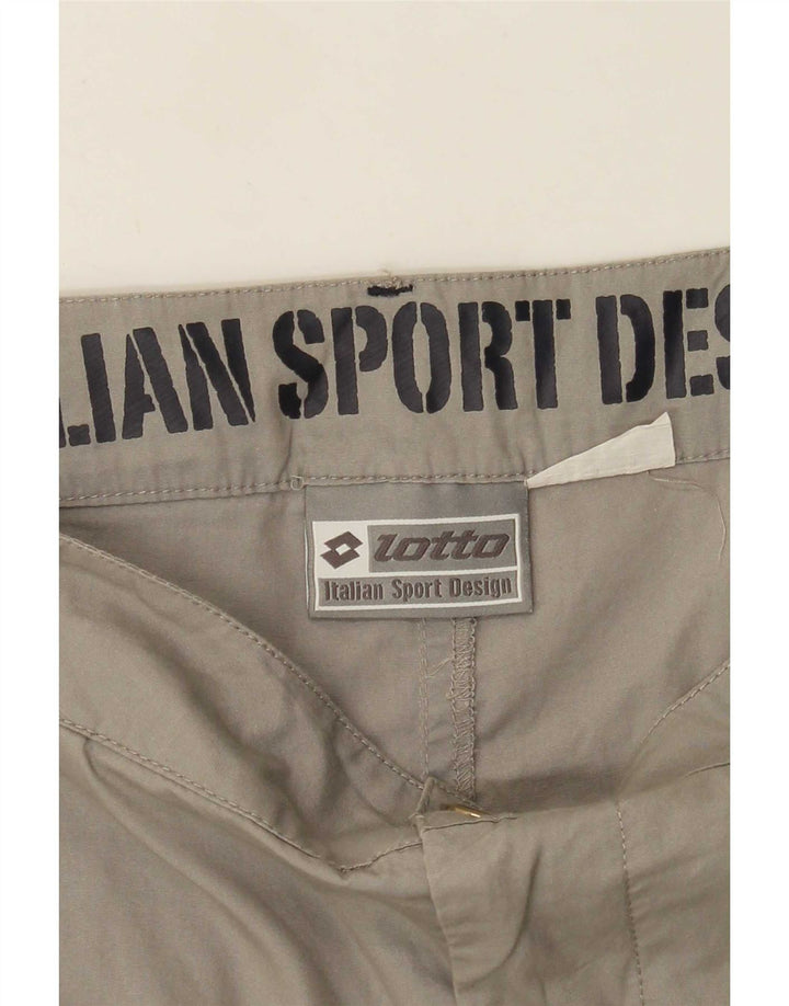 Lotto Mens Chino Shorts W36 Large Grey