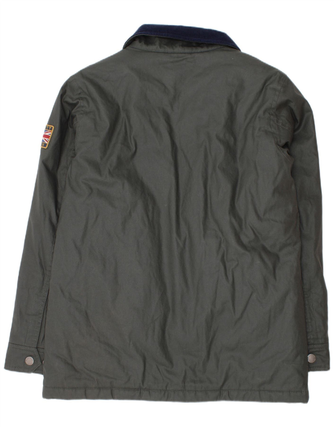 Hackett Boys Windbreaker Jacket 9-10 Years Grey Cotton