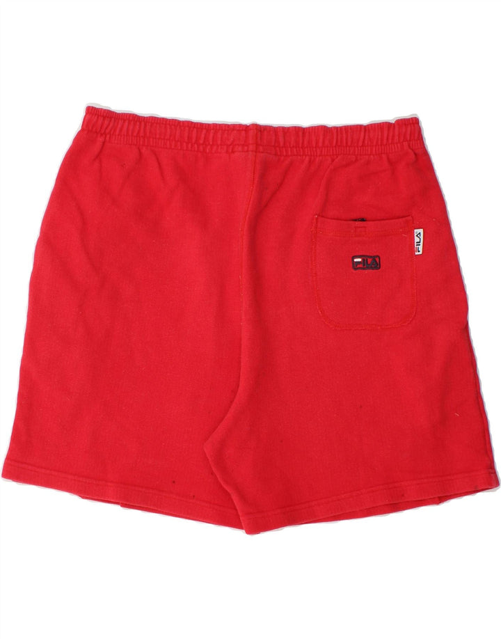 FILA Mens Sport Shorts Large  Red Vintage Fila and Second-Hand Fila from Messina Hembry 