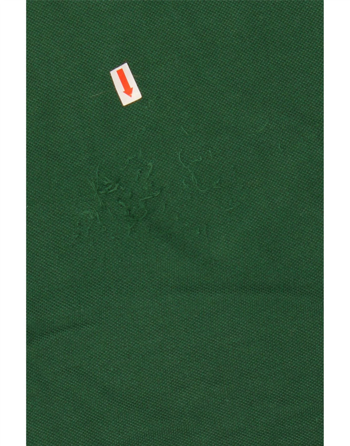 Lacoste Mens Polo Shirt Size 5 Large Green Cotton