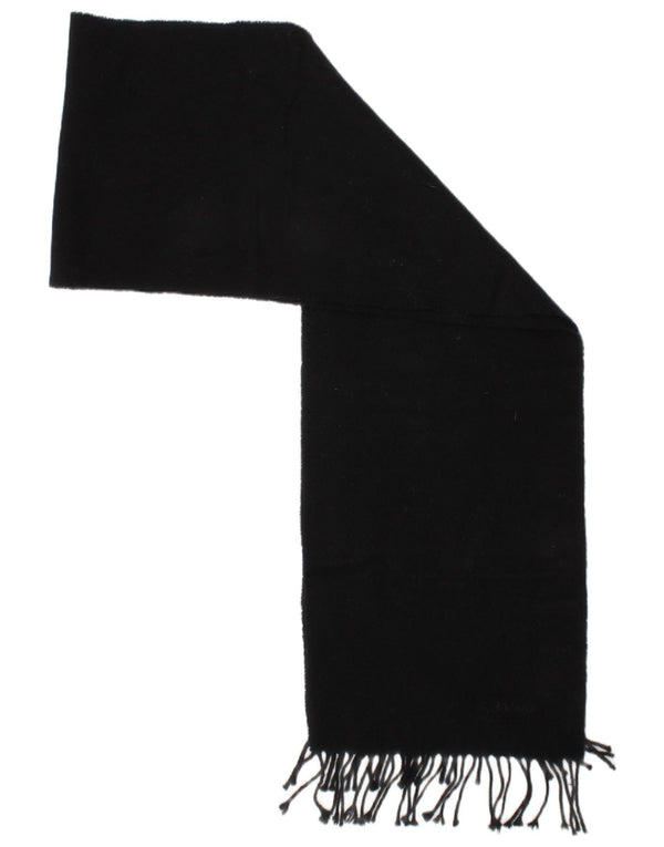 Barbour Womens Rectangle Scarf One Size Black Lambswool Classic