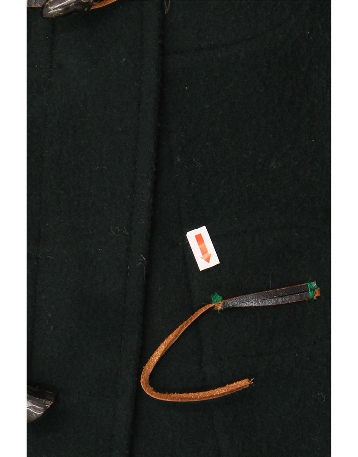 VINTAGE Womens Duffle Coat UK 18 XL Green