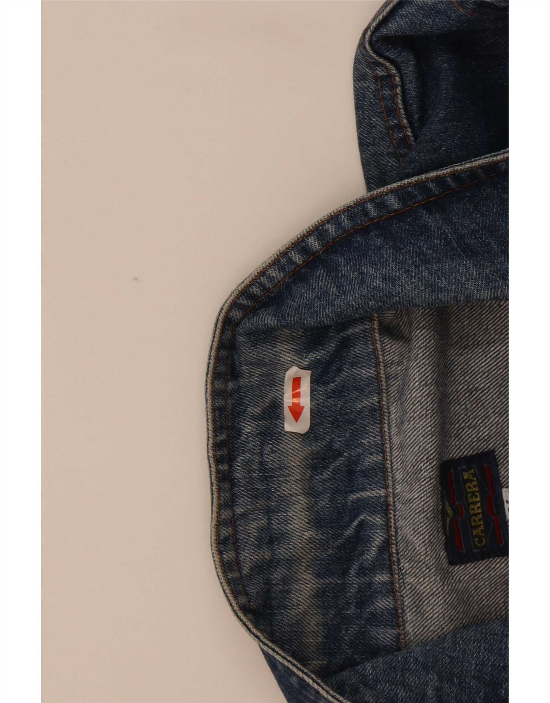 Carrera Womens Denim Jacket UK 14 Medium Blue