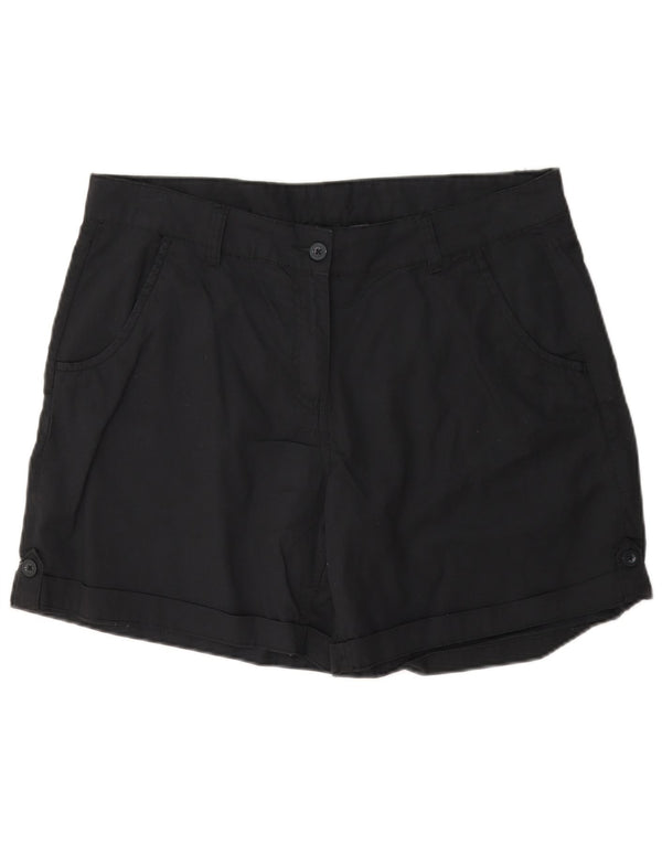 Mountain Warehouse Womens Casual Shorts UK 16 Large W38 Grey Cotton