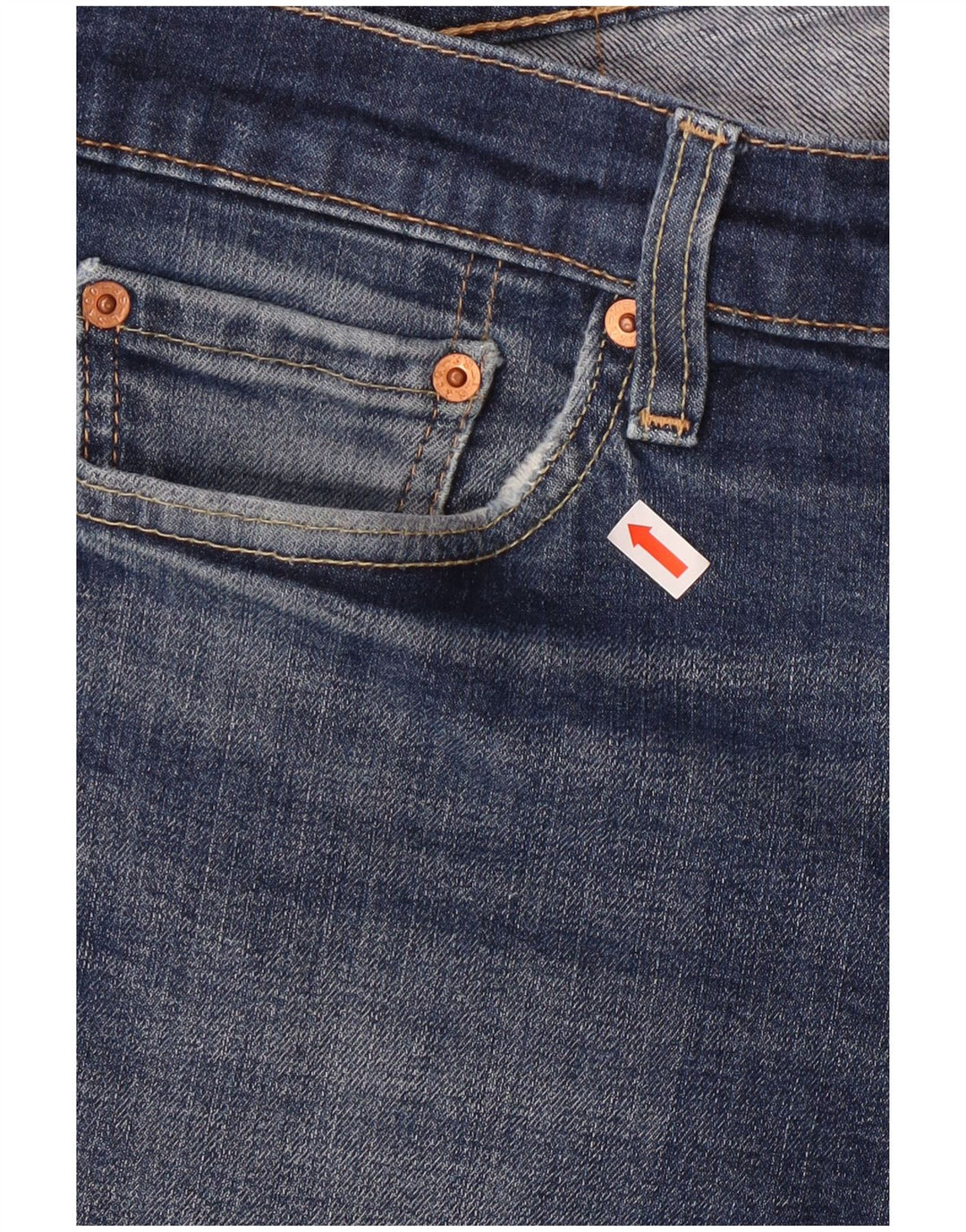 Levi's Mens 511 Slim Fit Denim Shorts W32 Medium Blue Cotton