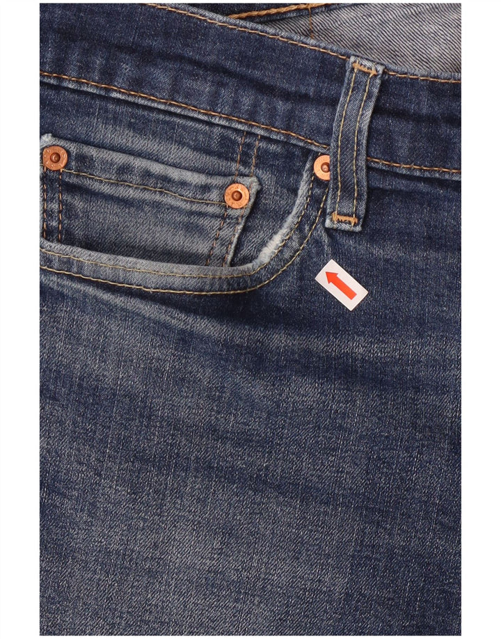 Levi's Mens 511 Slim Fit Denim Shorts W32 Medium Blue Cotton