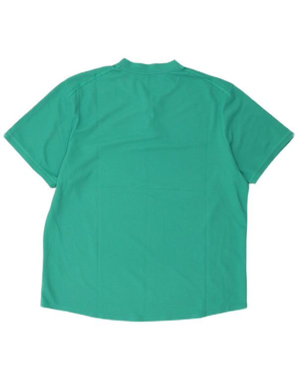 Nike Mens Dri Fit T-Shirt Top XL Green Polyester