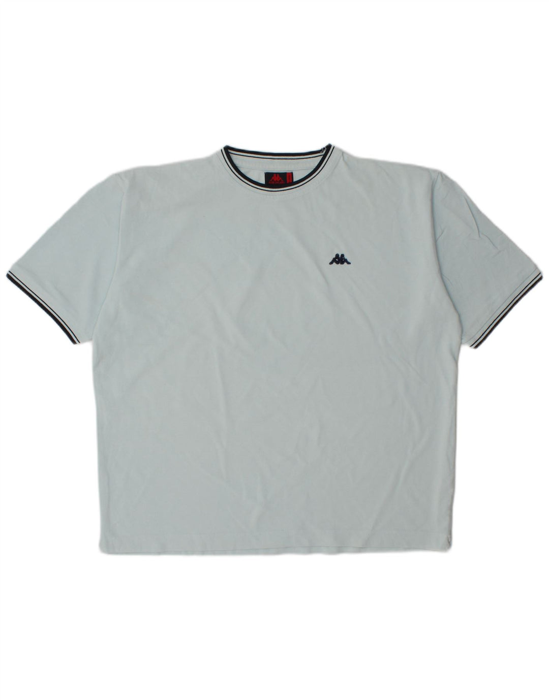 KAPPA Mens T-Shirt Top XL Blue Cotton