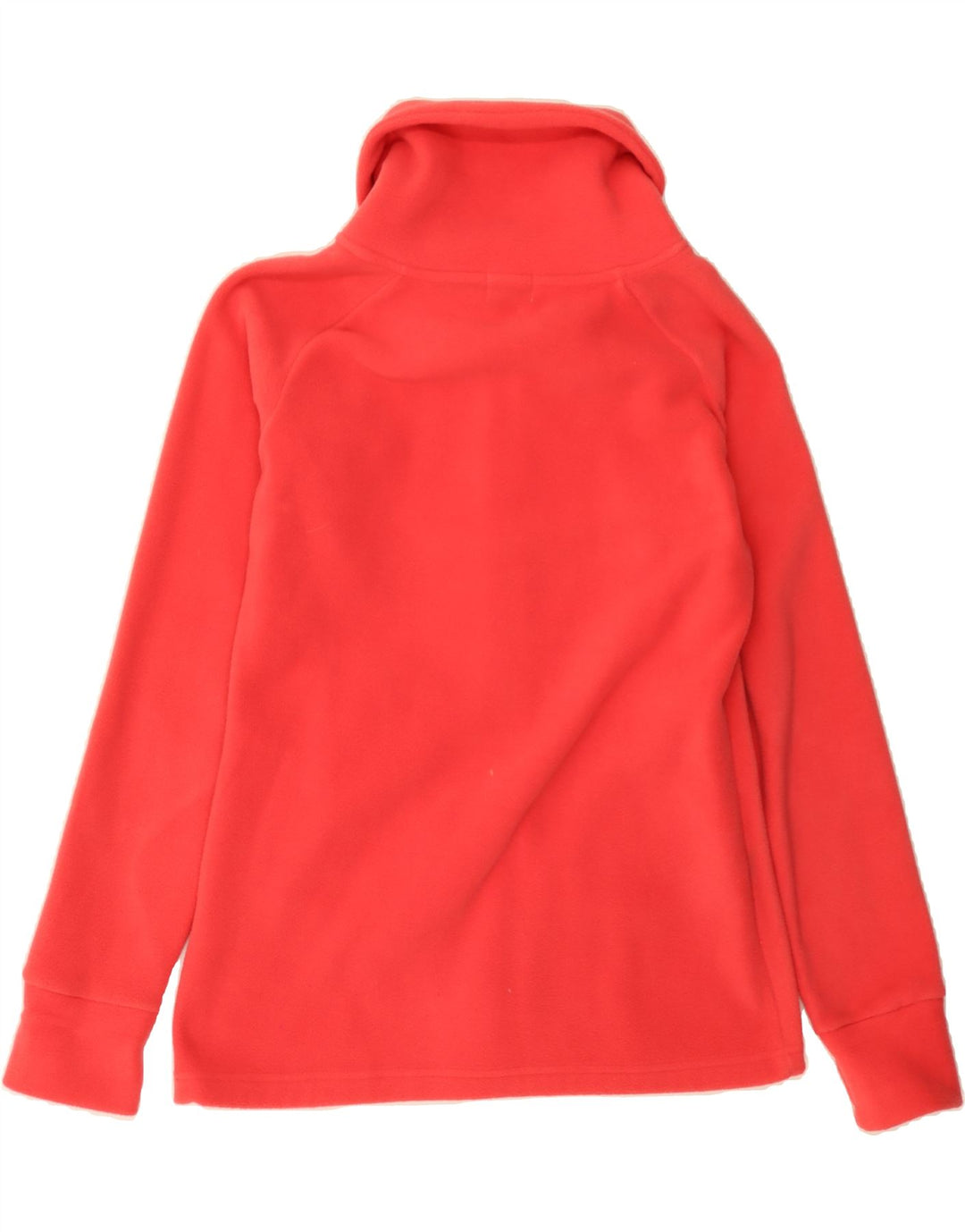 KANGAROOS Womens Fleece Jacket UK 10/12 Medium Red Polyester Vintage Kangaroos and Second-Hand Kangaroos from Messina Hembry 