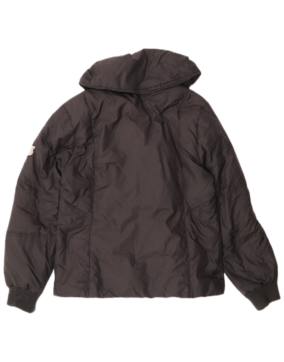 Champion Womens Padded Jacket UK 14 Medium Black