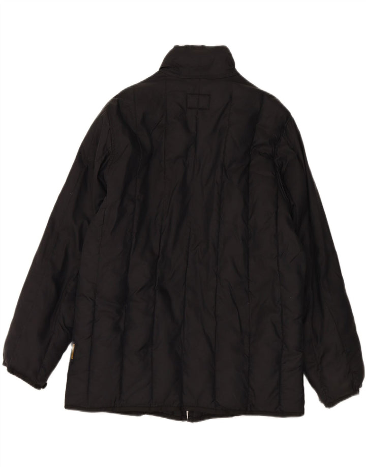 ARMANI Mens Padded Jacket UK 38 Medium Black