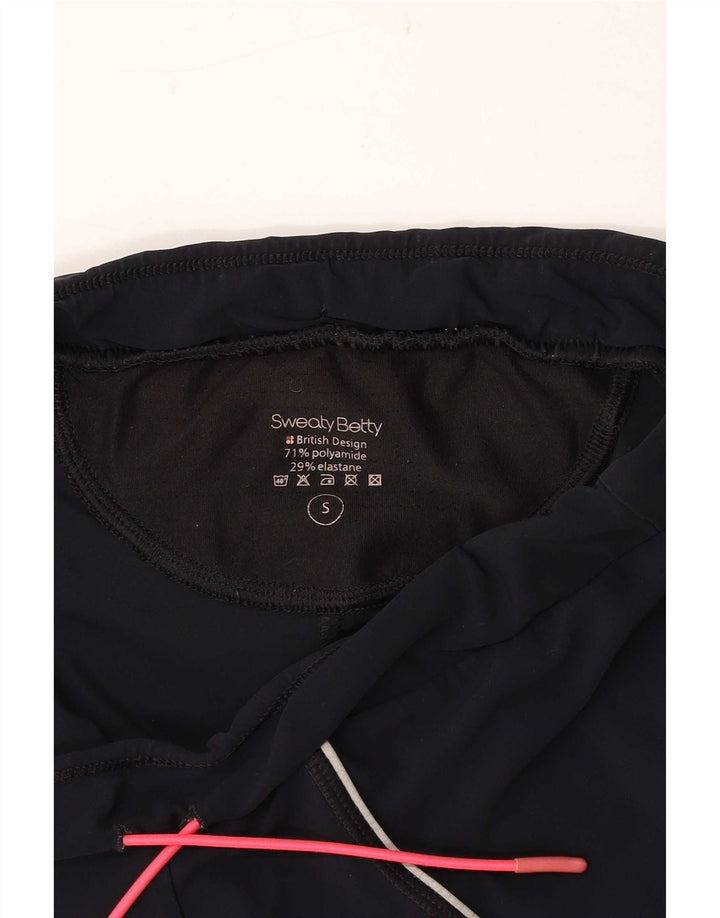 Sweaty Betty Womens Capri Leggings Small Black Polyamide