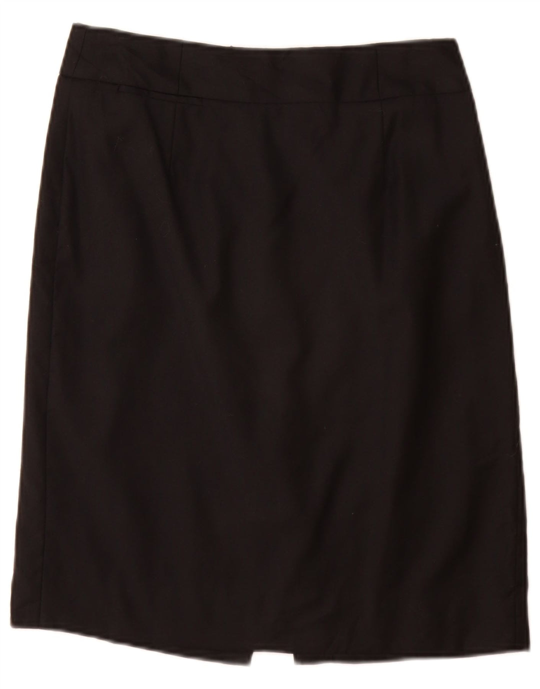 J. Crew Womens Super 120's Straight Skirt US 2 XS W26  Black Wool