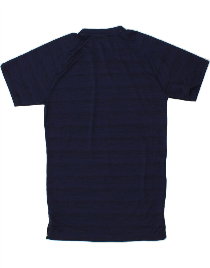 PUMA Mens T-Shirt Top Small Navy Blue Polyester Vintage Puma and Second-Hand Puma from Messina Hembry 
