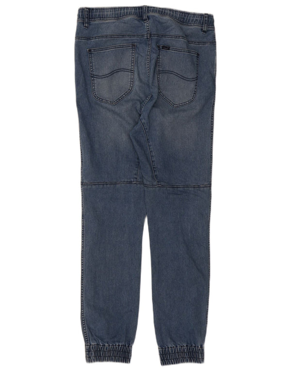 Lee Womens Joggers Slim Jeans Medium W30 L29 Blue Cotton