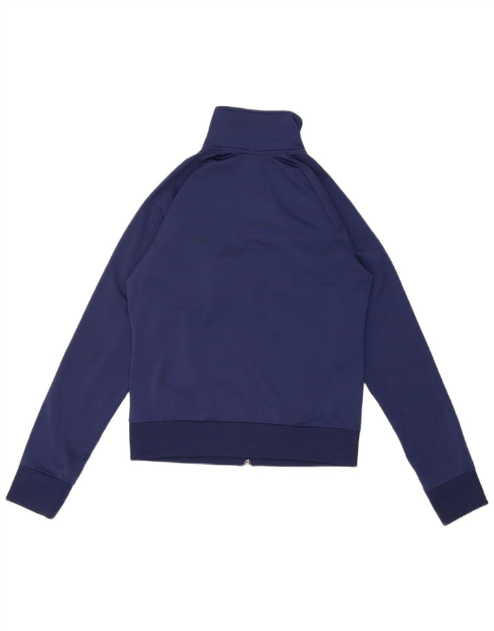 Puma Womens Tracksuit Top Jacket UK 12 Medium Navy Blue