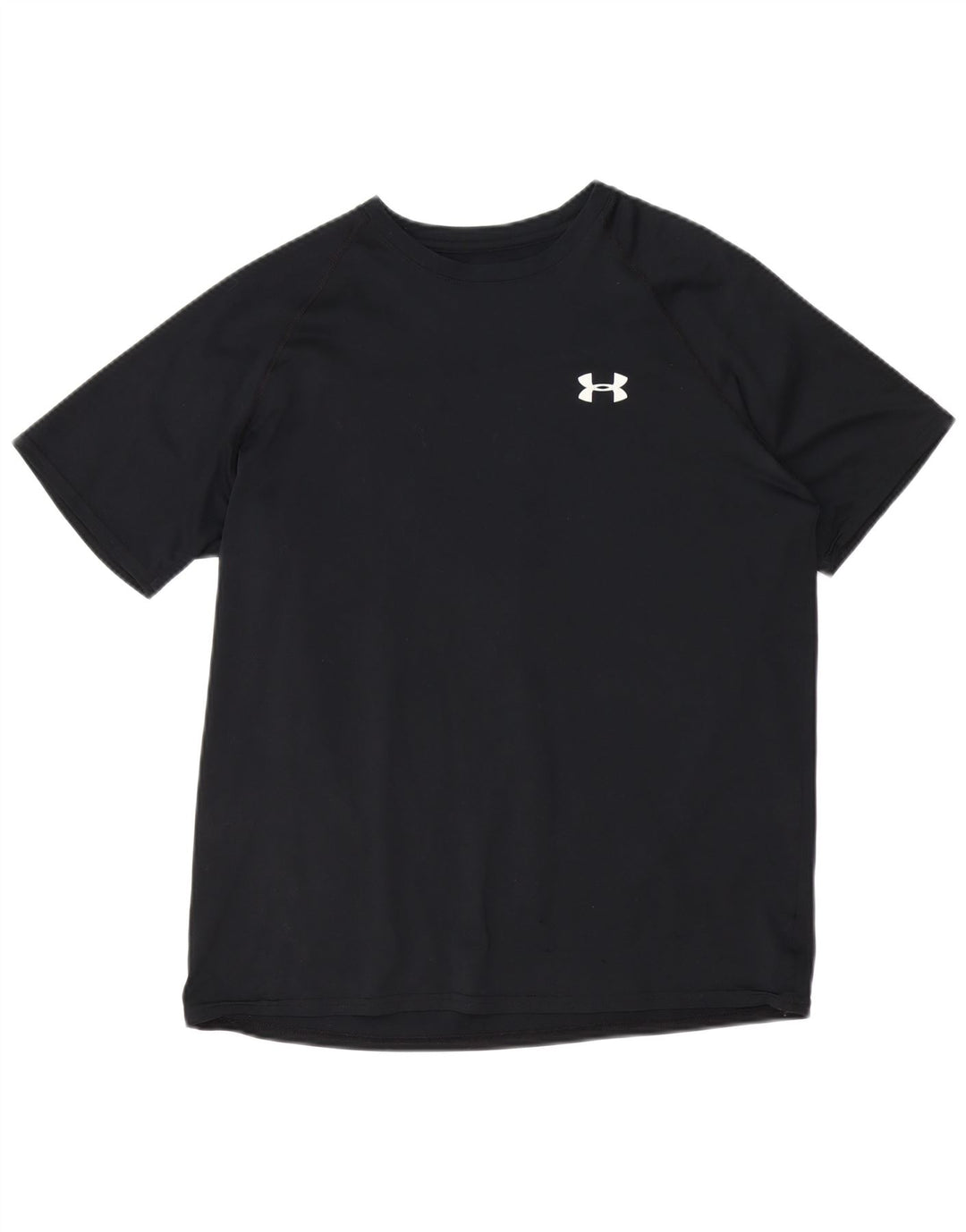 Under Armour Mens Heat Gear T-Shirt Top Medium Black