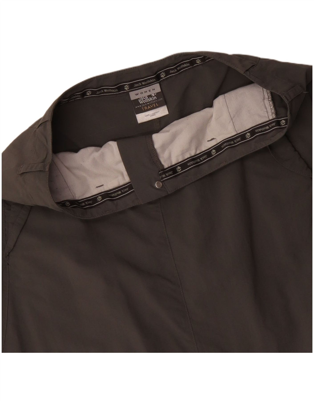 Jack Wolfskin Womens Travel Maxi Skirt UK 12/14 Medium W32 Grey Polyamide