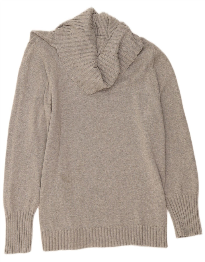 NAUTICA Womens Roll Neck Jumper Sweater UK 20 2XL Grey Cotton