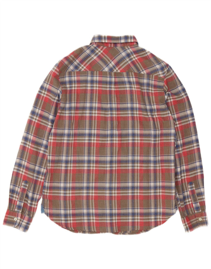 Tommy Hilfiger Womens Flannel Shirt US 8 Medium Multicoloured Check