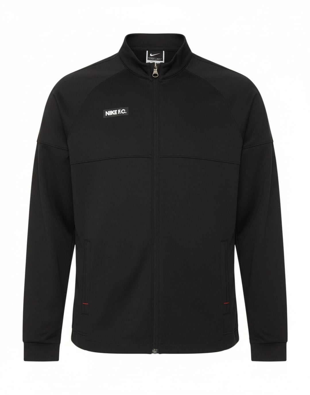 Nike Boys Tracksuit Top Jacket 13-14 Years XL Black Polyester