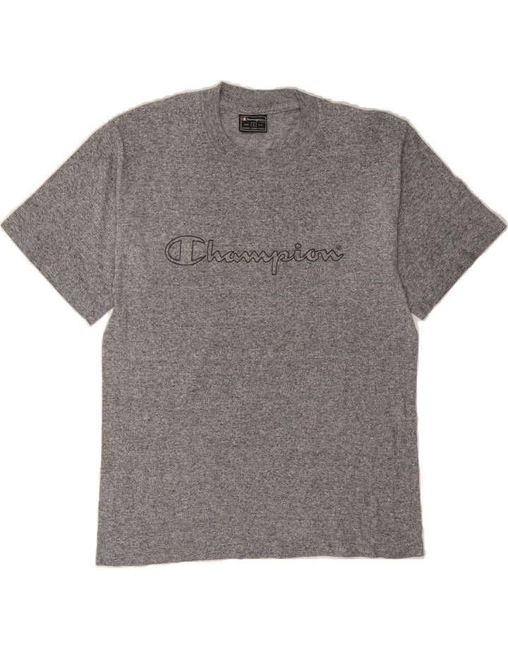 CHAMPION Mens Graphic T-Shirt Top Small Grey Cotton Vintage Champion and Second-Hand Champion from Messina Hembry 