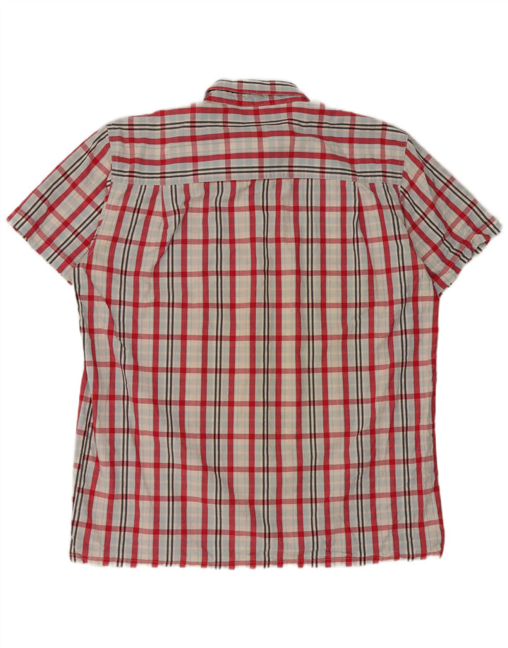 Levi's Mens Short Sleeve Shirt XL Multicoloured Plaid