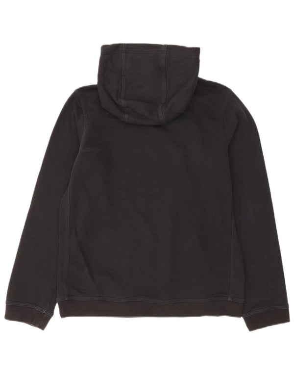 Nike Boys Hoodie Jumper 13-14 Years XL Black Cotton