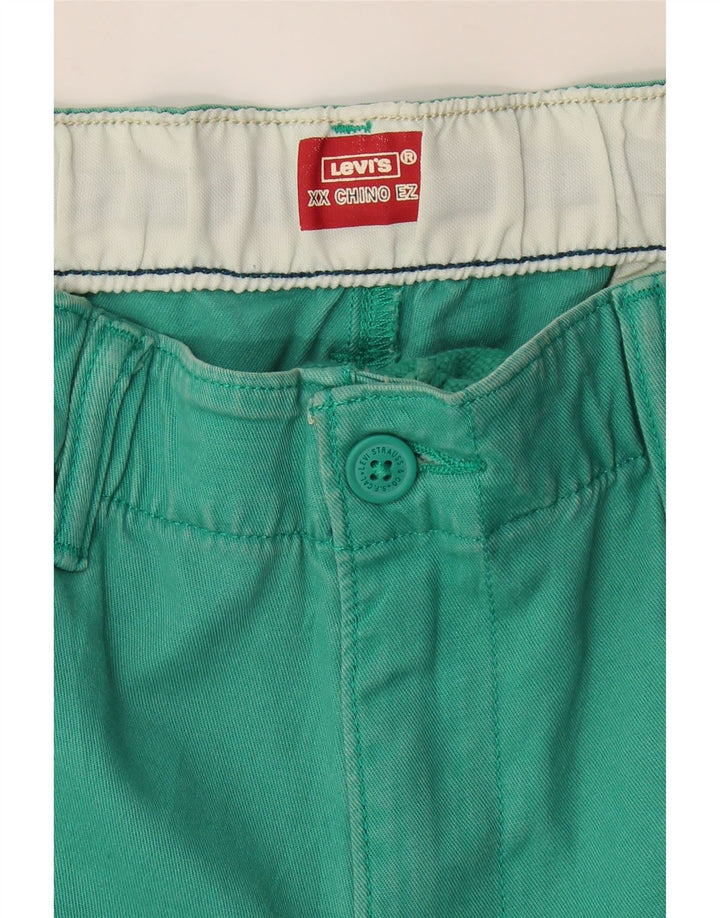 LEVI'S Womens Chino Shorts Small W32  Green Cotton Vintage Levi's and Second-Hand Levi's from Messina Hembry 