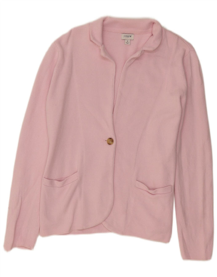 J. CREW Womens Oversized Cardigan Sweater UK 10 Small Pink