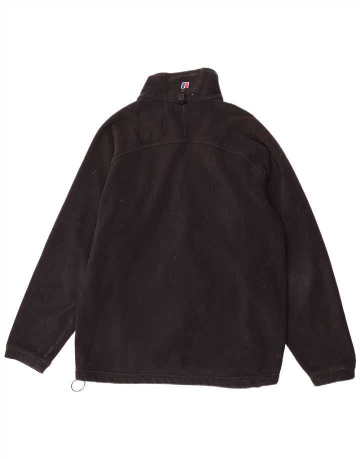 Berghaus Mens Fleece Jacket UK 42 XL Black Polyester