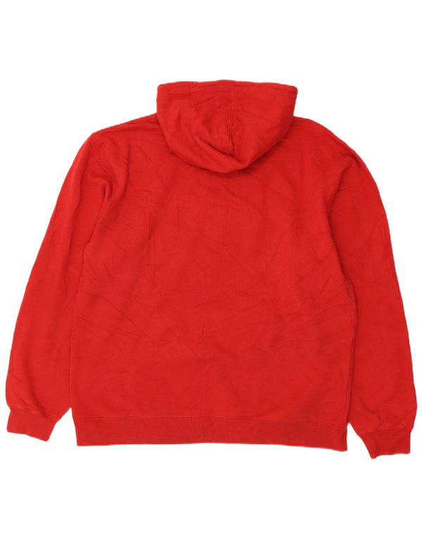 Adidas Mens Wisconsin Badgers Graphic Hoodie Jumper XL Red Cotton