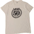 Vans Mens Graphic T-Shirt Top Small White
