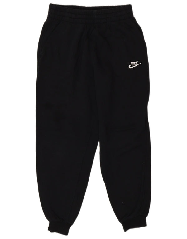 Nike Boys Tracksuit Trousers Joggers 12-13 Years Large  Black Cotton