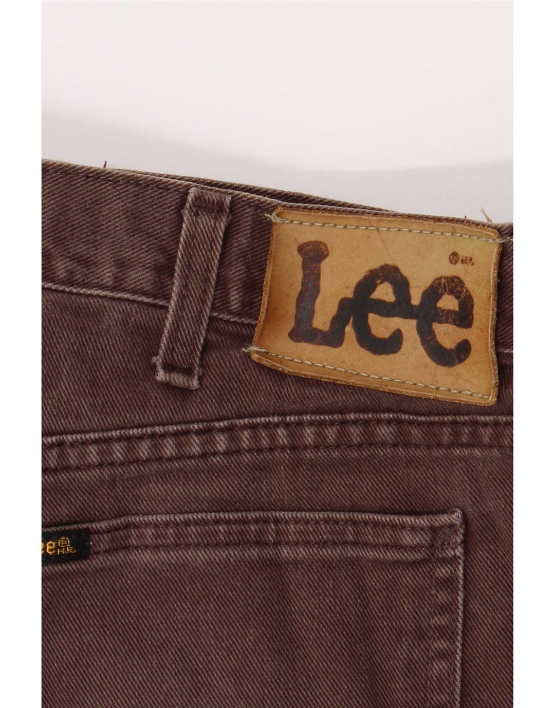 Lee Mens Straight Jeans W36 L29 Brown