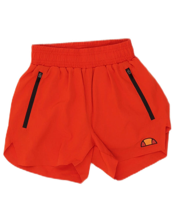 Ellesi Womens Sport Shorts UK 6 XS Orange